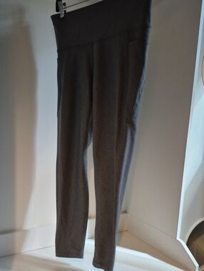 Old Navy Charcoal Gray High-Waist Leggings